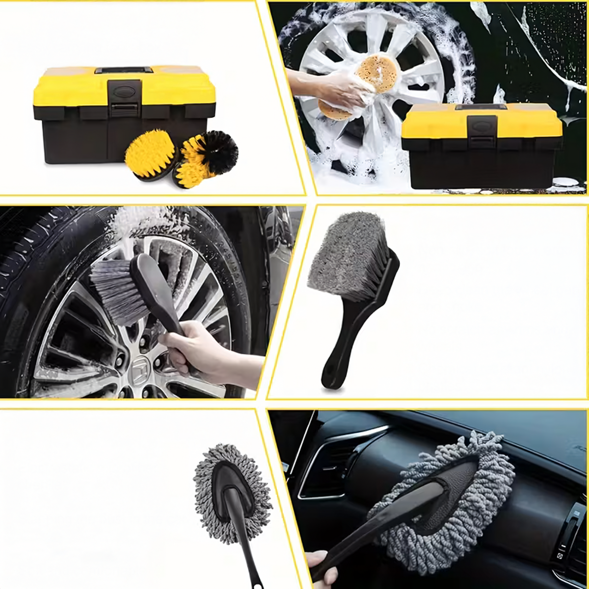 27u1 XXL Set za Detailing Automobila u Kutiji