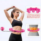 Hula Hop Obruč Plus Size s Utegom - 24 Segmenata