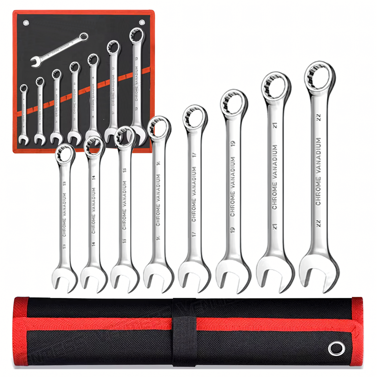 Set Vilasto Okastih Ključeva - 8 kom - 8-22mm