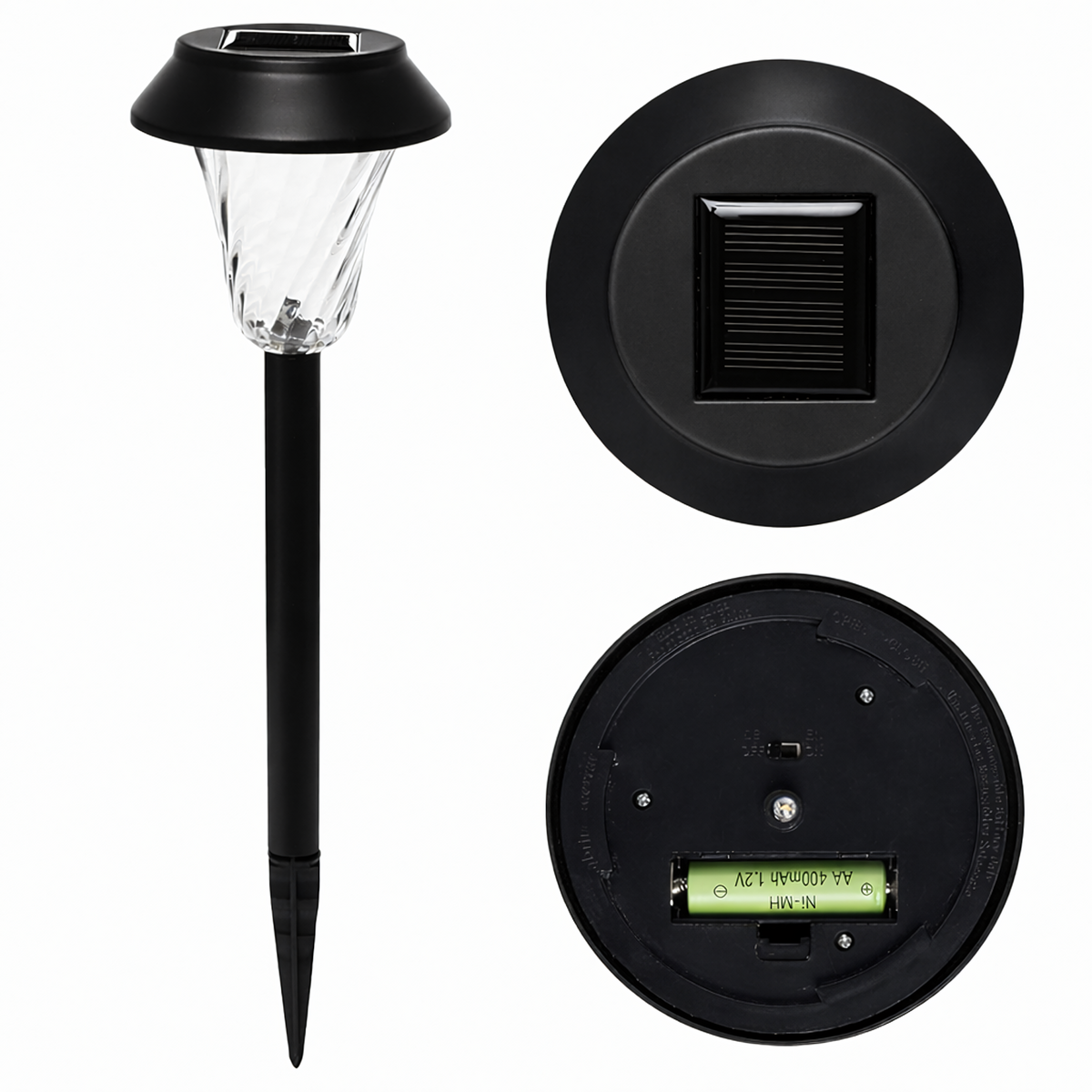 Solarne Vrtne Lampe 41 cm - Set od 6