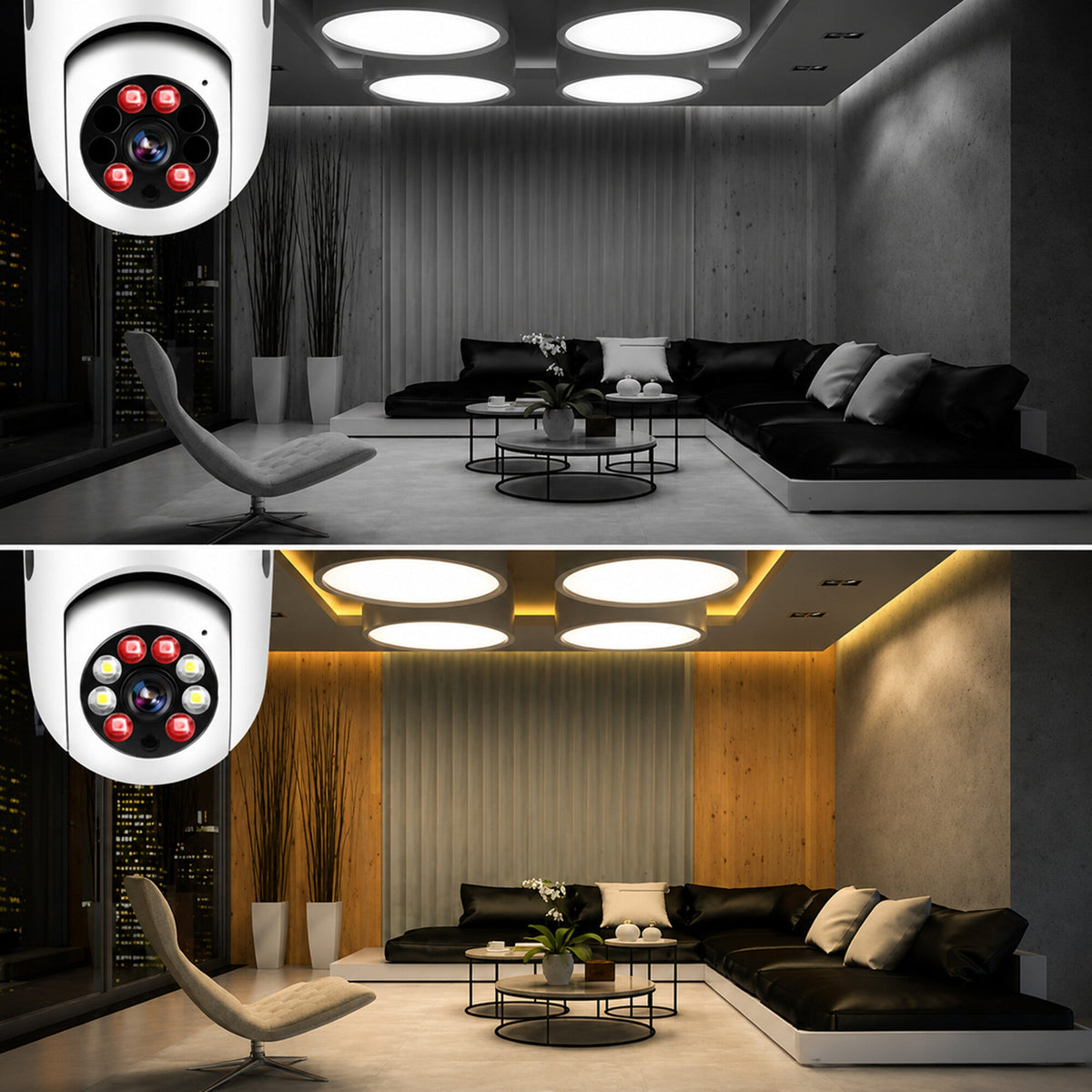WiFi 360° Kamera Skrivena u Žarulji