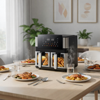 Air Fryer - Friteza na Vrući Zrak s Dvije Komore 8L - 2000W