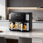 Air Fryer - Friteza na Vrući Zrak s Dvije Komore 8L - 2000W