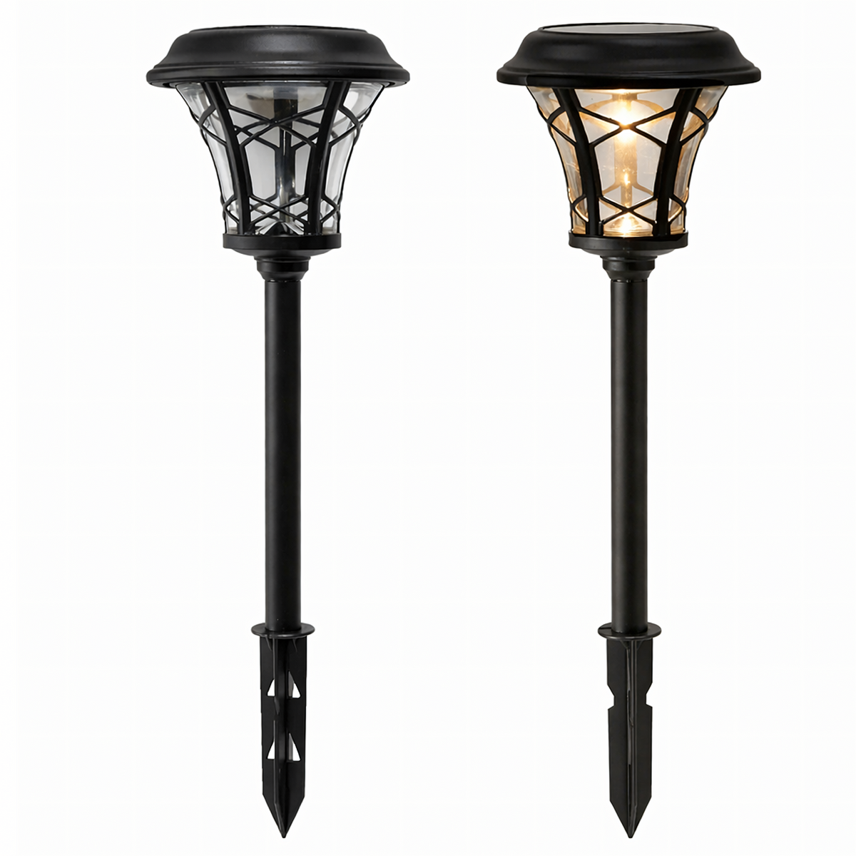 Solarne Vrtne Lampe 40 cm - Set od 8