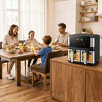 Air Fryer - Friteza na Vrući Zrak s Dvije Komore 8L - 2000W