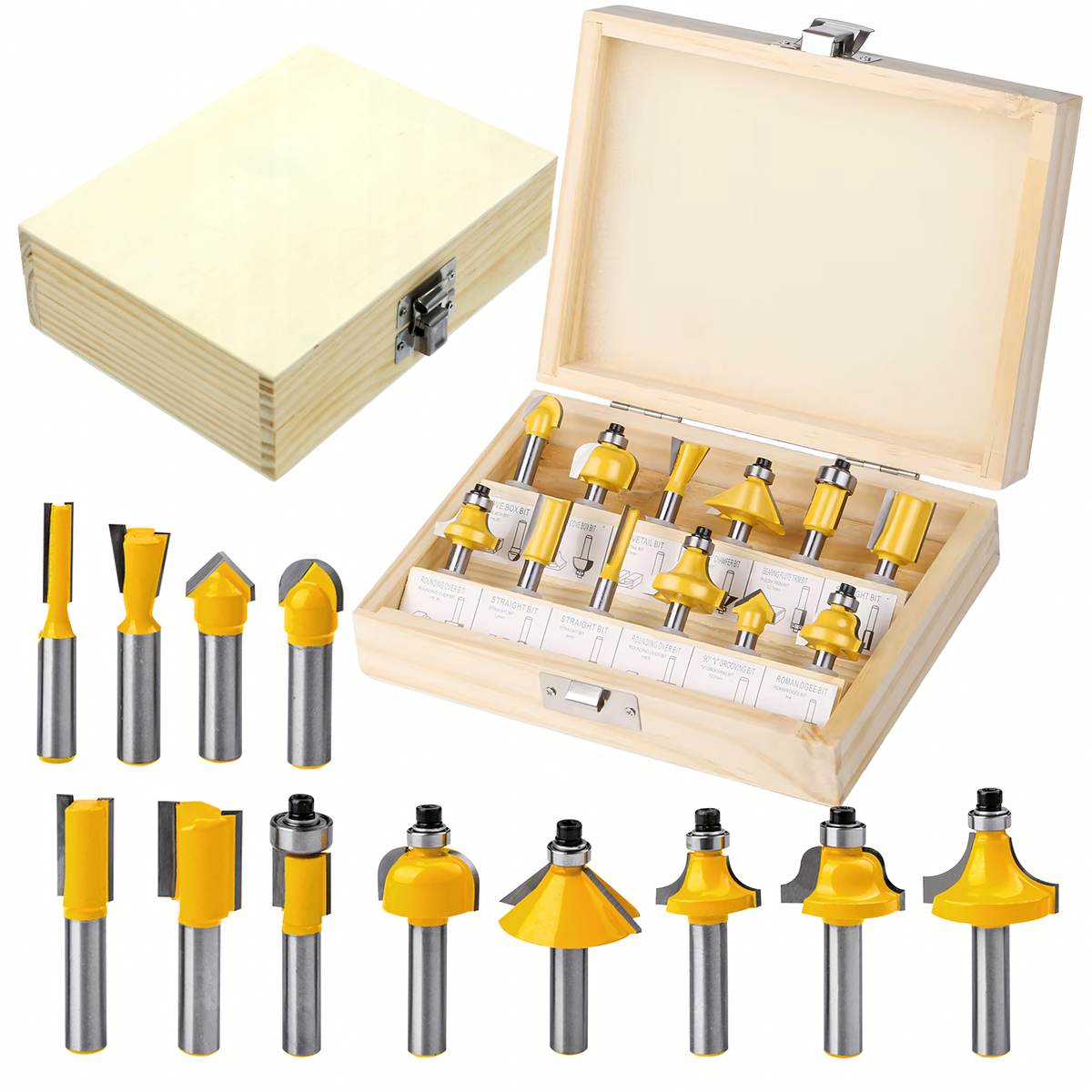 Set Glodala za Drvo - 12 kom