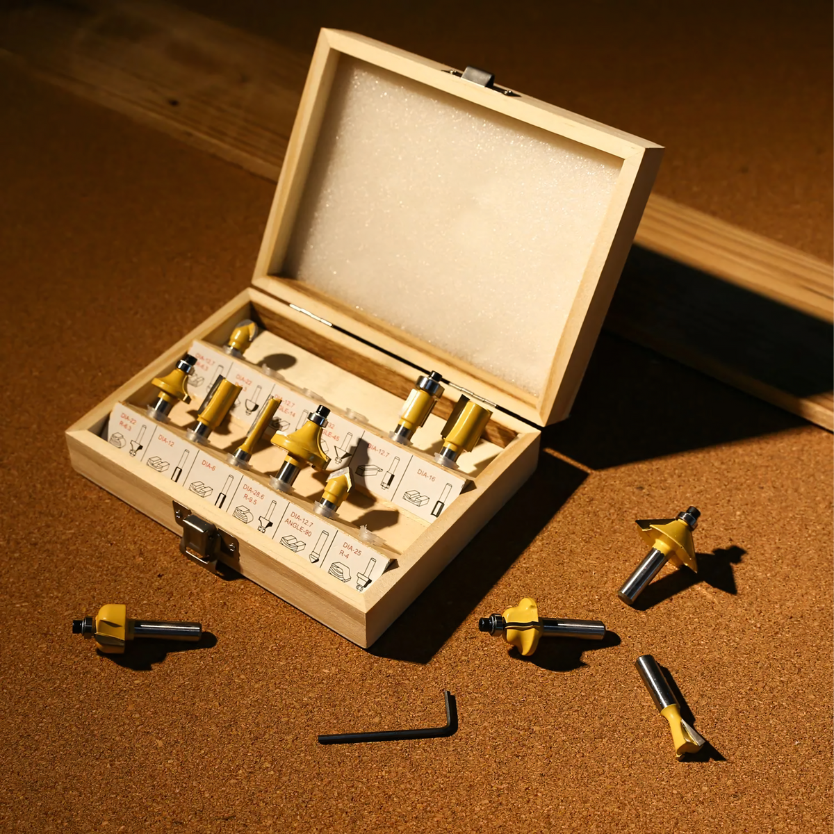 Set Glodala za Drvo - 12 kom