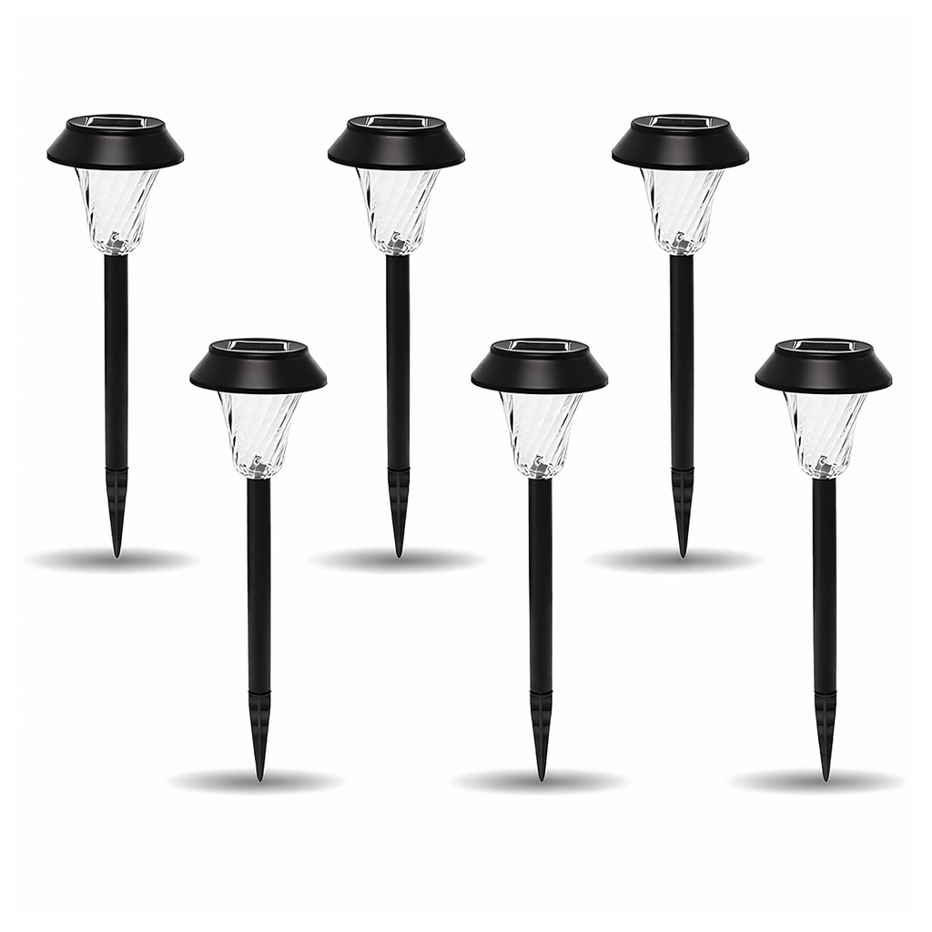 Solarne Vrtne Lampe 41 cm - Set od 6