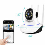 Bežična Rotirajuća WiFi 360° Kamera za Nadzor