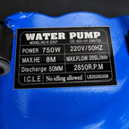 Potopna Muljna Pumpa S Drobilicom 750W -  s Crijevom 30m