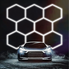 Hexagon LED Rasvjeta - 257.6 × 244.4 cm