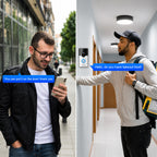 Pametno WiFi Video Zvono s Kamerom i PIR Senzorom