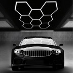 Hexagon LED Rasvjeta - 257.6 × 244.4 cm