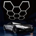 Hexagon LED Rasvjeta - 257.6 × 244.4 cm