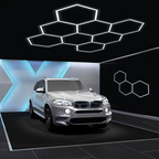 Hexagon LED Rasvjeta - 257.6 × 244.4 cm