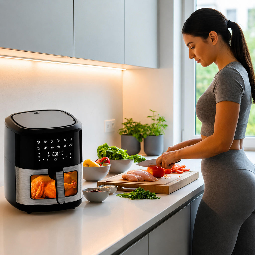 Air Fryer - Friteza na Vrući Zrak 6L - 1500W - 12 Programa