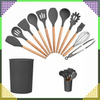 Set Silikonskih Kuhinjskih Pribora - 12 Komada