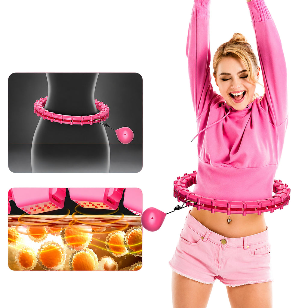 Sklopiv Hula Hoop s Utegom - s Masažom
