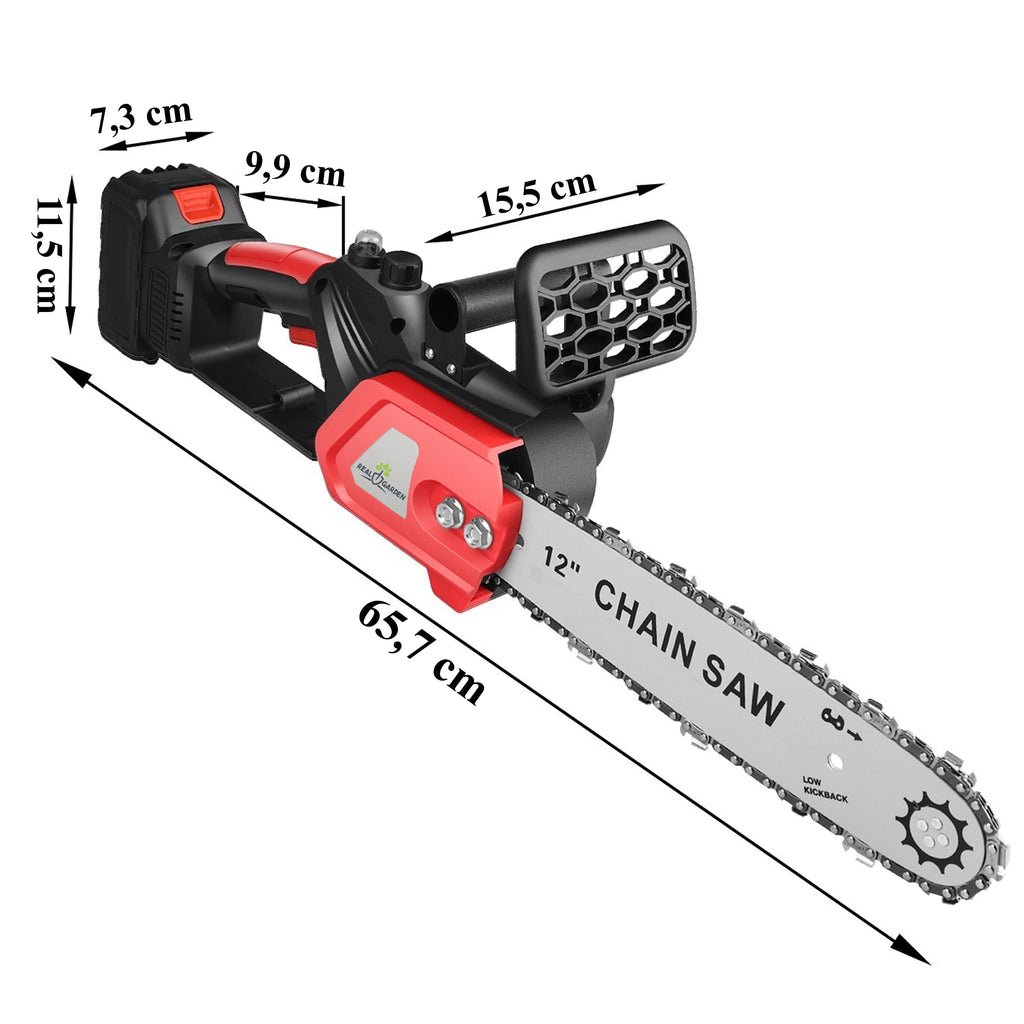 Aku Lančana Pila - 12" (30 cm) - 2 Baterije