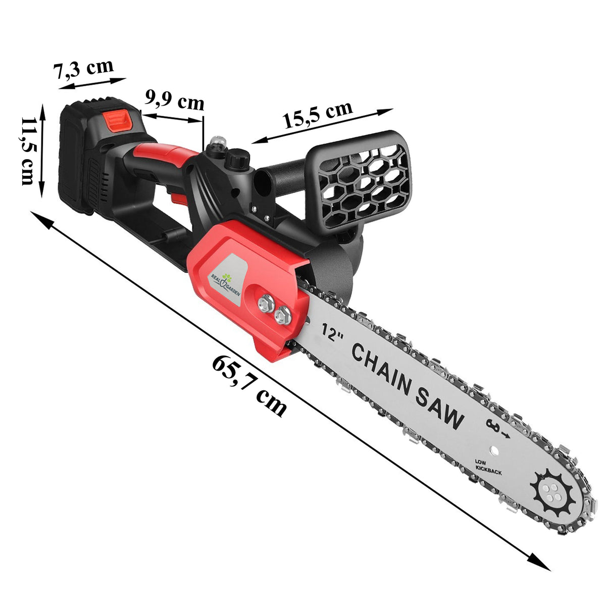 Aku Lančana Pila - 12" (30 cm) - 2 Baterije