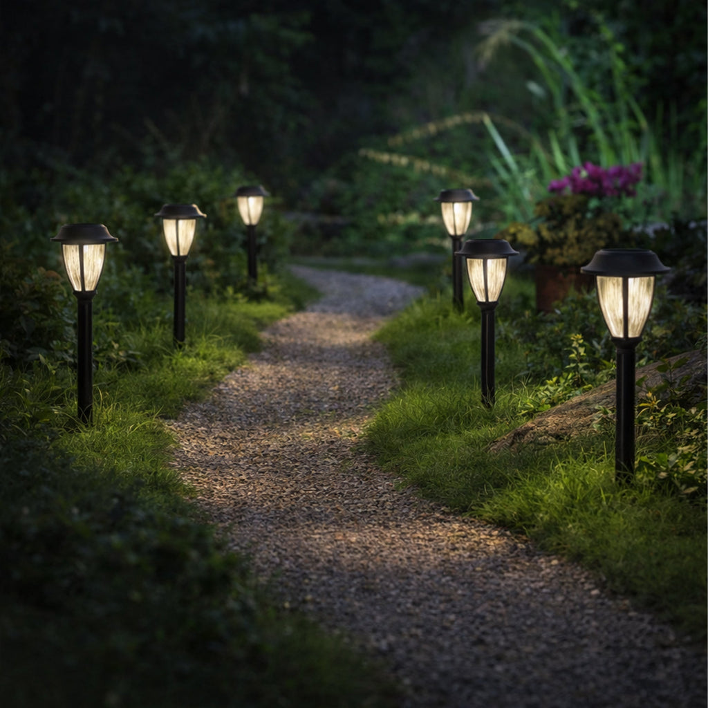 Solarne LED Vrtne Lampe 46.5cm - Set od 10