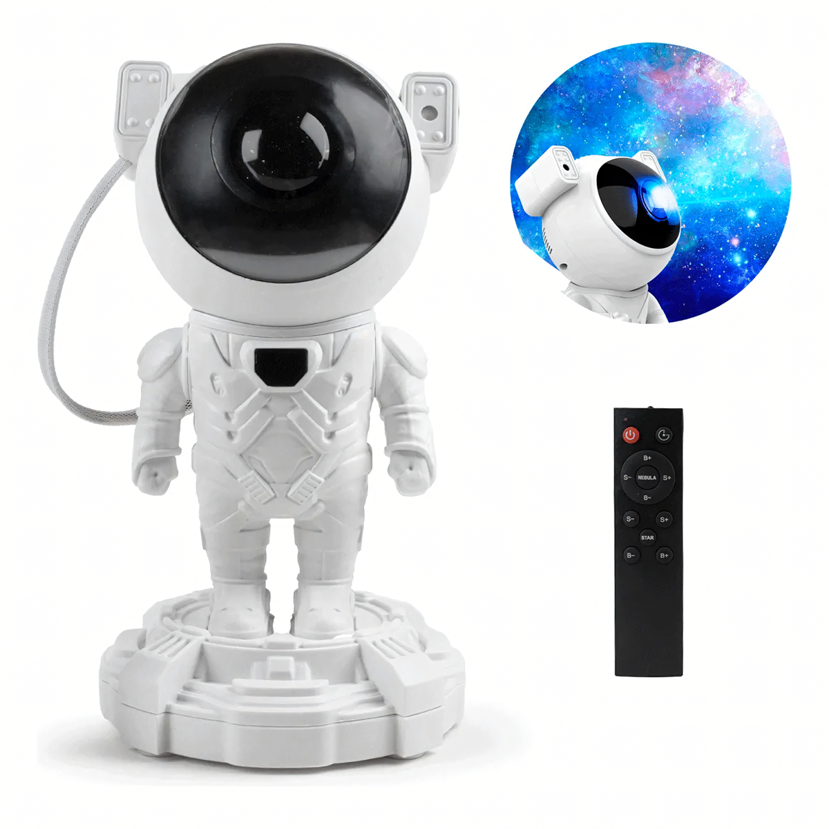 Projektor Zvijezda Astronaut s Daljinskim Upravljačem