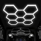 Hexagon LED Rasvjeta - 257.6 × 244.4 cm