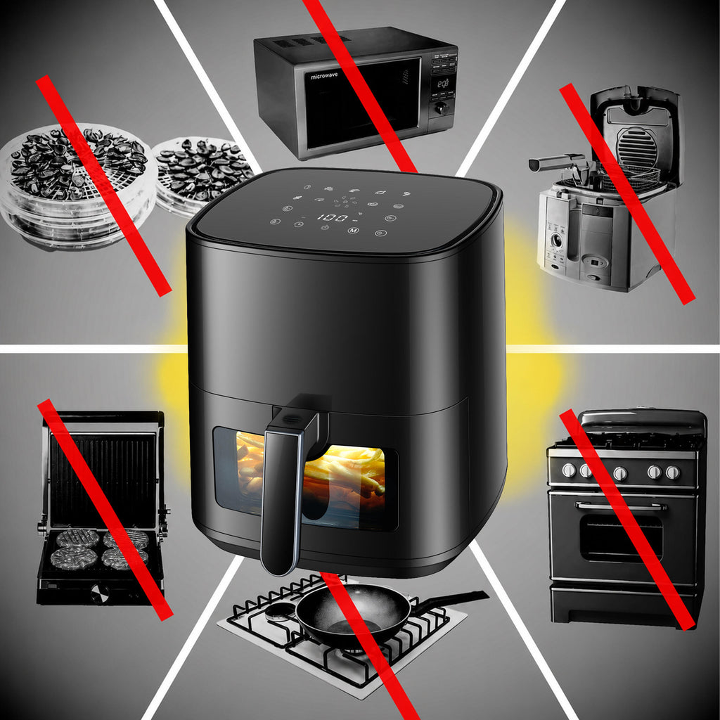 Air Fryer - Friteza na Vrući Zrak 5L - 1500W - 9 Programa