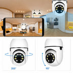 WiFi 360° Kamera Skrivena u Žarulji