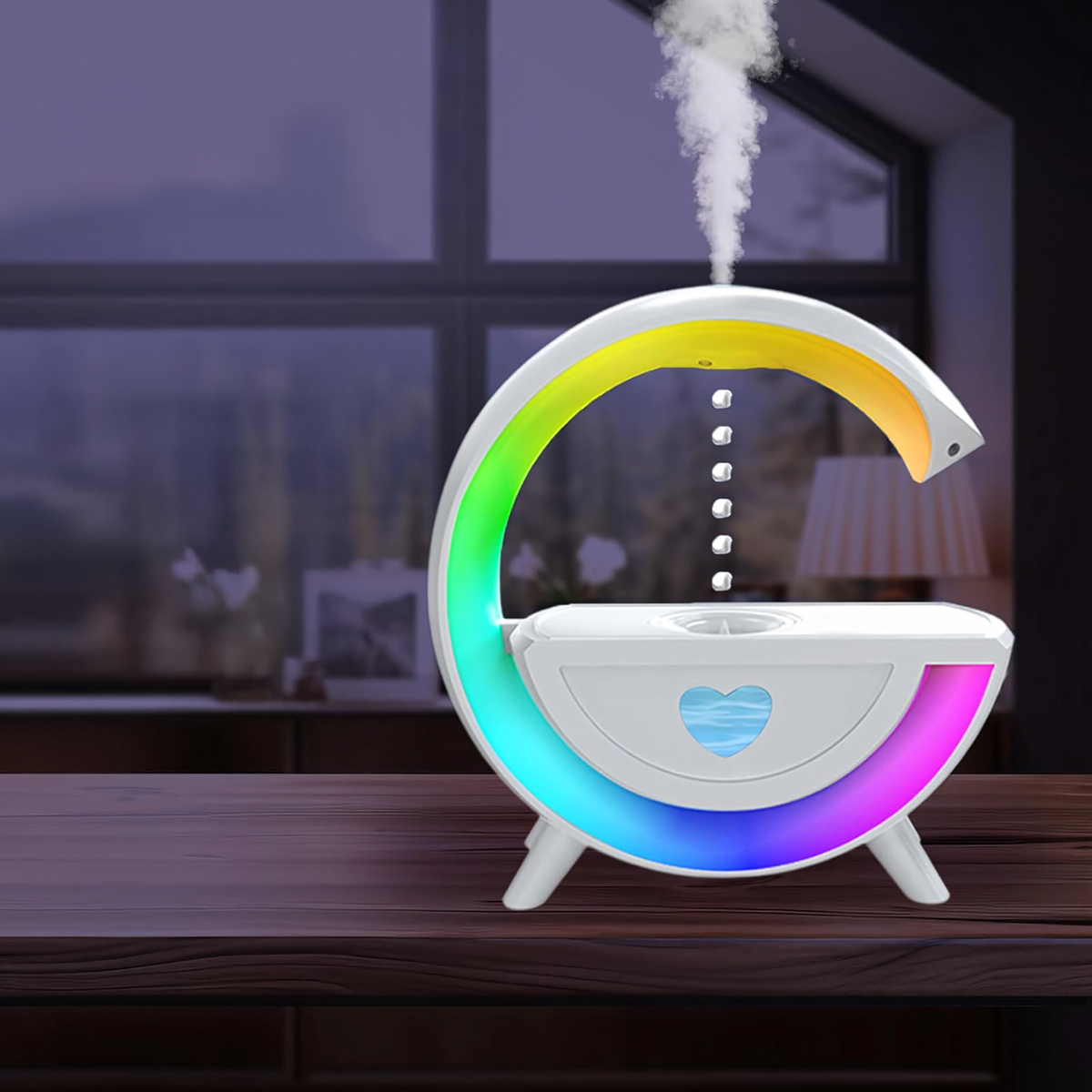 Antigravitacijski Ovlaživač Zraka s RGB Lampom
