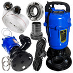 Potopna Muljna Pumpa S Drobilicom 750W -  s Crijevom 30m