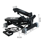 Okretni Stepper s LCD i Užetima - do 120kg