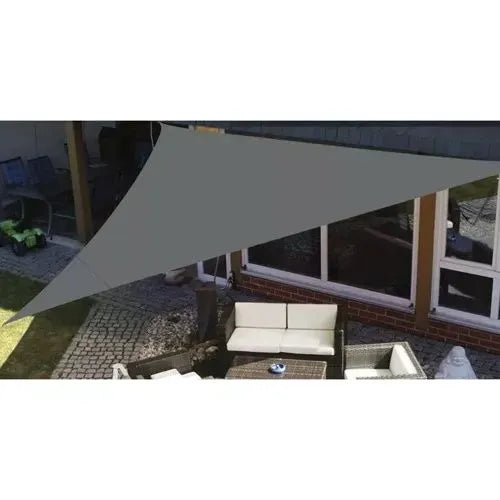 Trokutasto Sjenilo za Sunce 3x3x3m Sivo