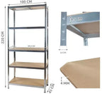Metalne Stalaže 220x100x45 875kg