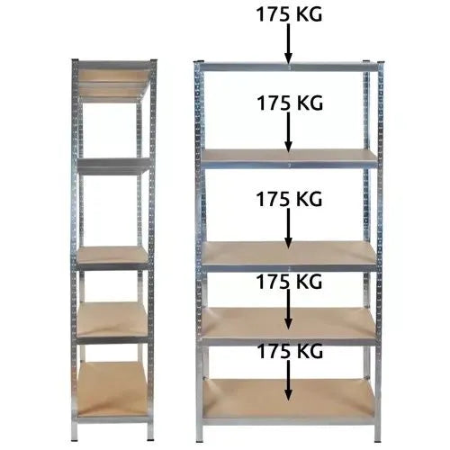 Metalne Stalaže 220x100x45 875kg