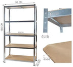 Metalne Stalaže 180x90x40 875kg