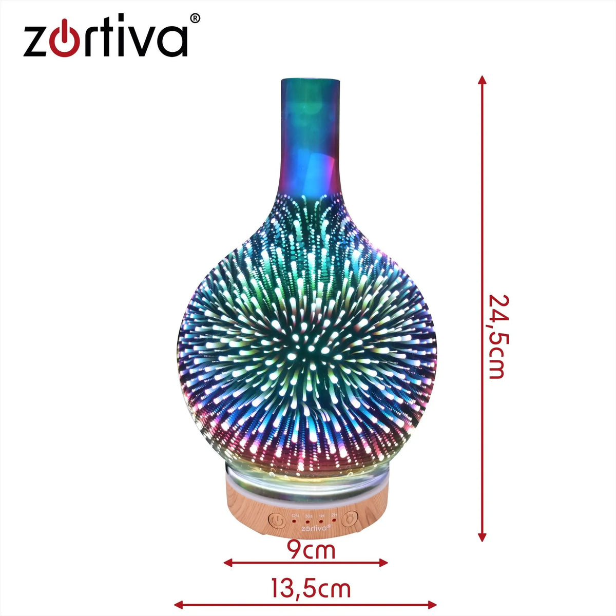 Aromatski Difuzor-Ovlaživač Zraka 200ml - 3D Efekt